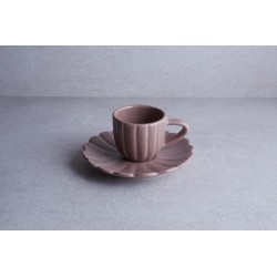 Flower Espresso Cup & Saucer（花浓缩咖啡杯碟）